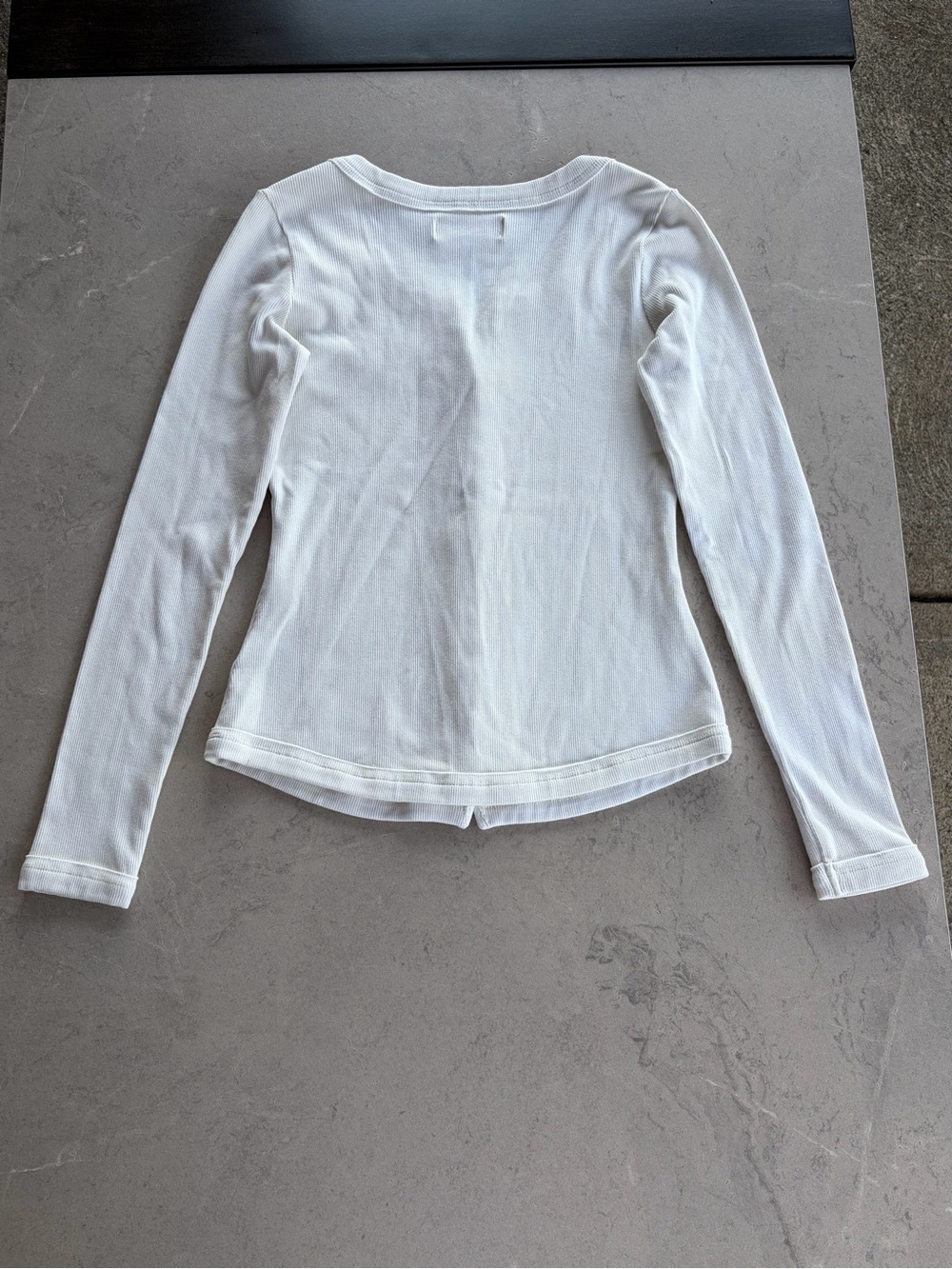 Idyllwind White Ribbed Concho Button Front Western Top Small - Picture 7 of 7